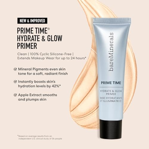 bareMinerals Original Pore Minimizing Gel Face Primer, Extends Makeup Wear, Minimizes the Look of Pores, Blurs Imperfections, Oil Control, Cruelty-Free