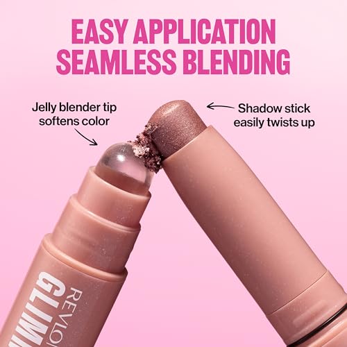Revlon Glimmer Shadow Multi-Stick Eyeshadow, Crease-Proof