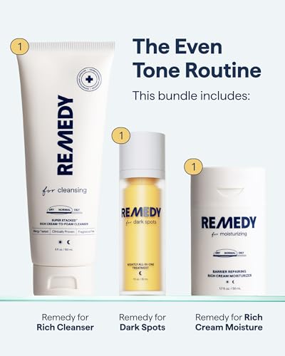 Remedy Hydration & Even Tone Set - Cleanser, Moisture Cream & Serum