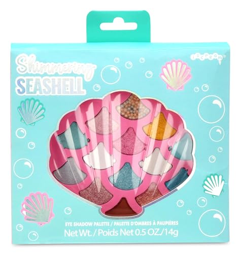 iscream Shimmering Seashell Eyeshadow Palette - 14 Colors