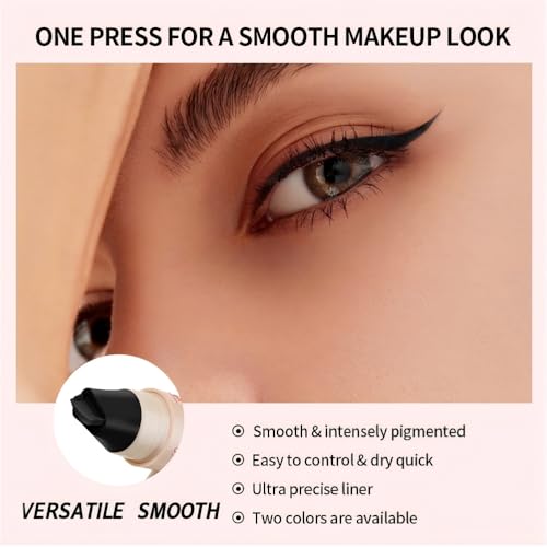 Dual-Ended Eyeliner Stamp - Easy Cat Eye Winged Liner (2pc)