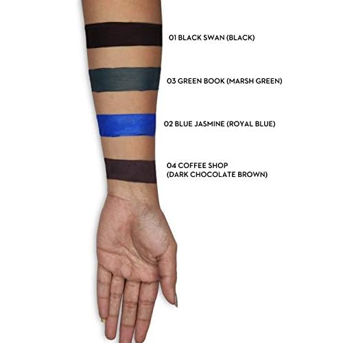 SUGAR Cosmetics - Eye Warned You So! - Double Matte Eyeliner Gel - Sweat Proof, Waterproof Eye Liner With Matte Finish, Multicolor 1 count (Pack of 1) (01 Black Swan (Black)