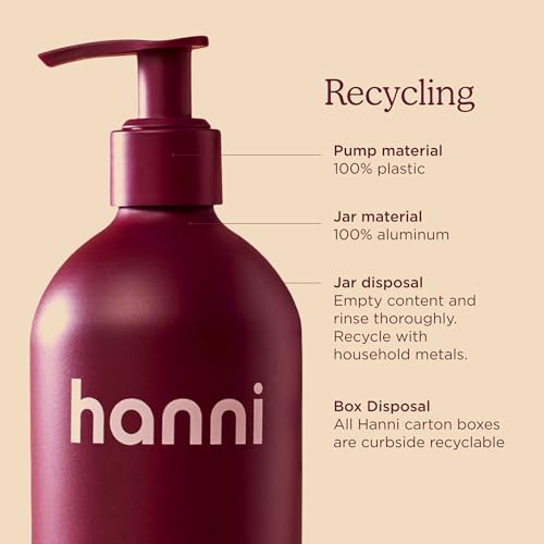 HANNI Rich Rinse Hydrating Serum Body Wash, Glycerin + Aloe, 325