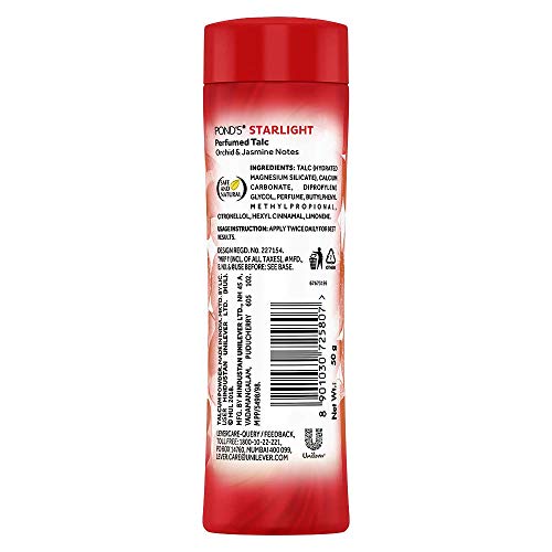 POND'S Starlight Talc Powder 50g | Orchid & Jasmine
