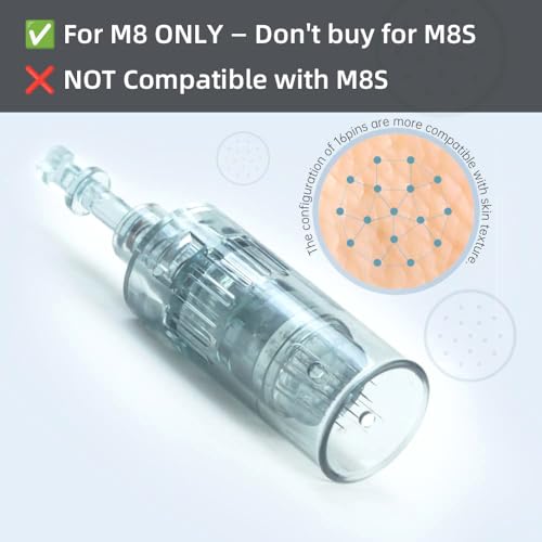 16 Pin Microneedling Cartridges (10pcs) for Dr Pen M8 M7S