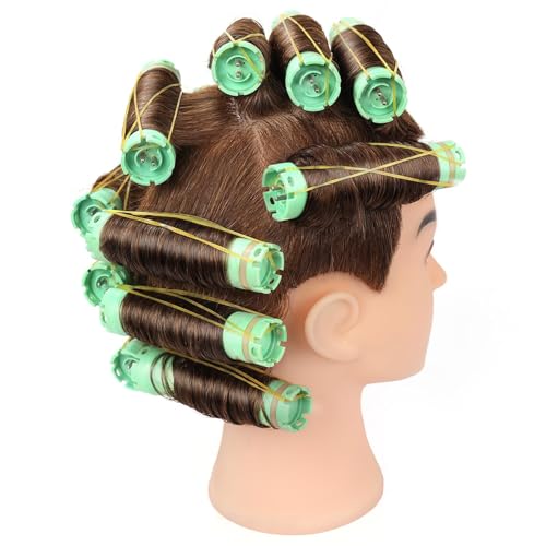 100% Human Hair Mannequin Head 22" Dark Brown with Clamp