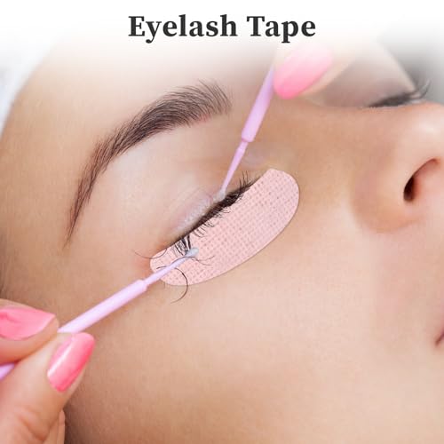 Lash Extension Tape - 4 Rolls, Breathable Silicone Gel, Sensitive Skin