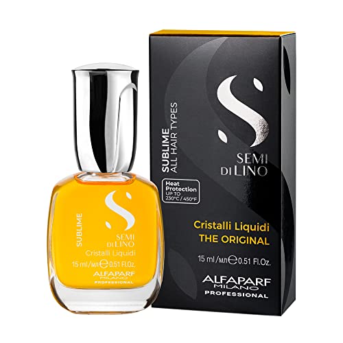 Alfaparf Cristalli Liquidi Hair Oil - Heat Protectant Serum