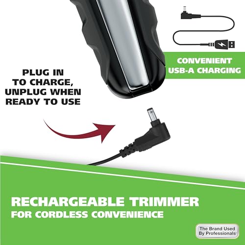 Wahl Lithium Ion Beard Trimmer for Men with 11 Guide Combs