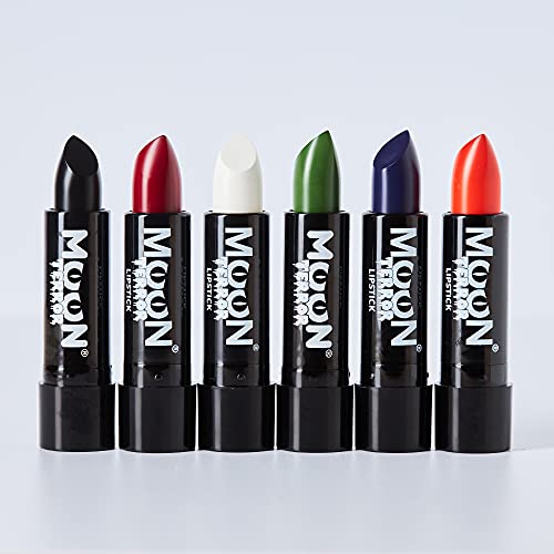 Halloween Lipstick Midnight Black - SFX Make up, Special Effects Make up - 0.17oz