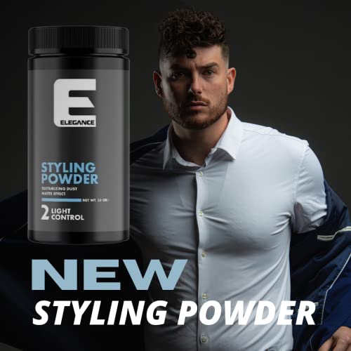 E Elegance Hair Styling Powder Matte Volumizer Reworkable 0.7oz