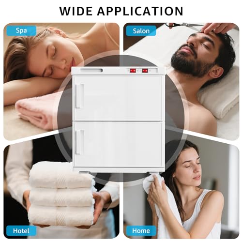 TABU 32L Hot Towel Warmer Cabinet with Stainless Steel Racks