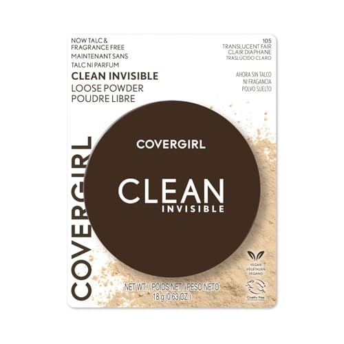CoverGirl Clean Invisible Loose Powder, Translucent Fair
