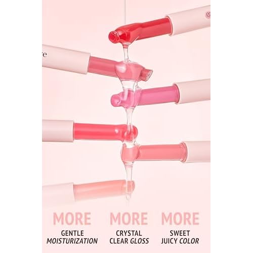 self beauty Veganize Collagen Lip Glass Balm | Hydrating Lip Balm in 9 Vibrant Colors | Moisturizing Lip Care Infused with Collagen Jelly Magic | No Animal Trial Lip Balm 0.06 oz (#9 Mauve Plum)