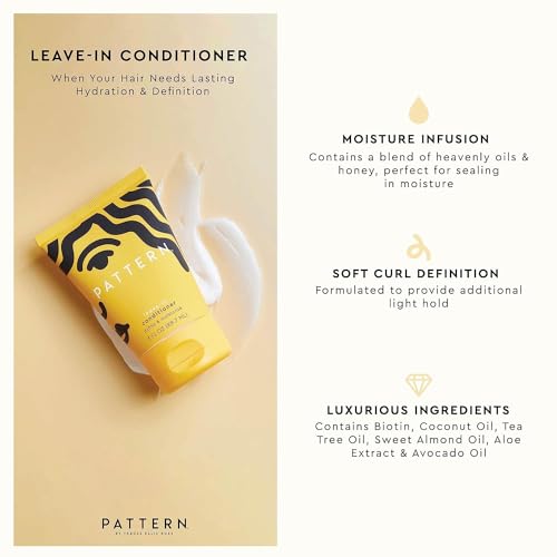 PATTERN Travel Kit for Curly & Coily Hair - Leave-In, Intensive & Cleansing Shampoo