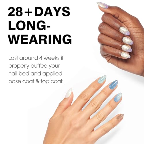 CANNI Aurora Purple Blue Gold Glitter Gel Nail Polish Set - 8 Color 9ml UV LED Soak Off