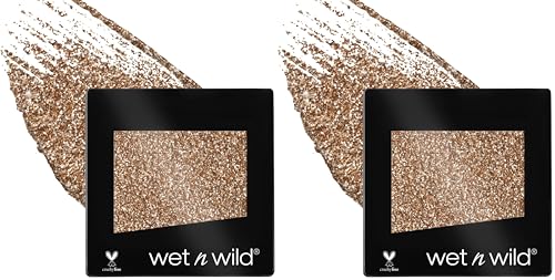 wet n wild Color Icon Glitter Eyeshadow Shimmer Brass