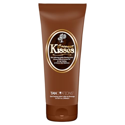Ed Hardy Coconut Kisses Golden Tanning Lotion Cruelty Free, Gluten Free, Mineral Oil Free, DHA Free for All skin type, 3.4 oz