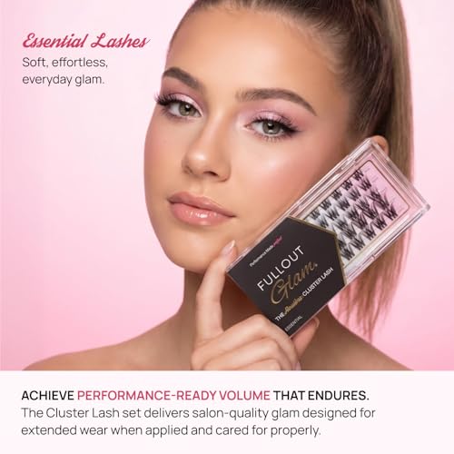DIY Lash Clusters Kit - 8-14MM Wispy Eyelash Extensions with Glue