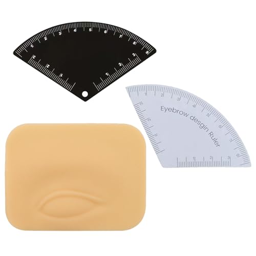 Eyebrow Ruler Kit with Practice Skin - Brow Mapping Tool