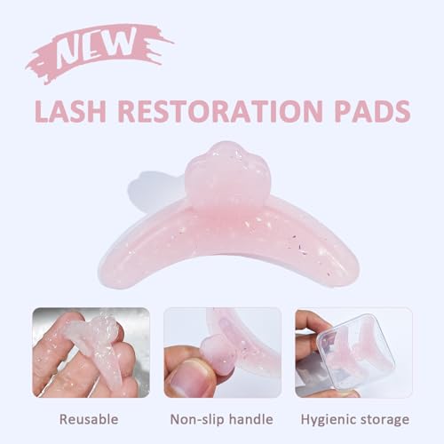 PERMANIA Lash Revise Pad - Reusable Silicone Eyelash Separator