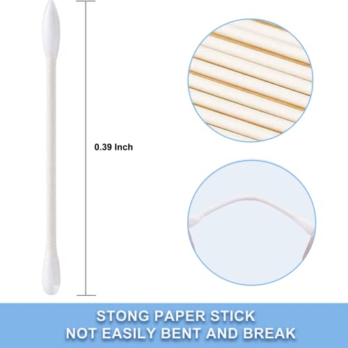 200 Count Individually Wrapped Cotton Swabs - Double Tipped for Beauty Care