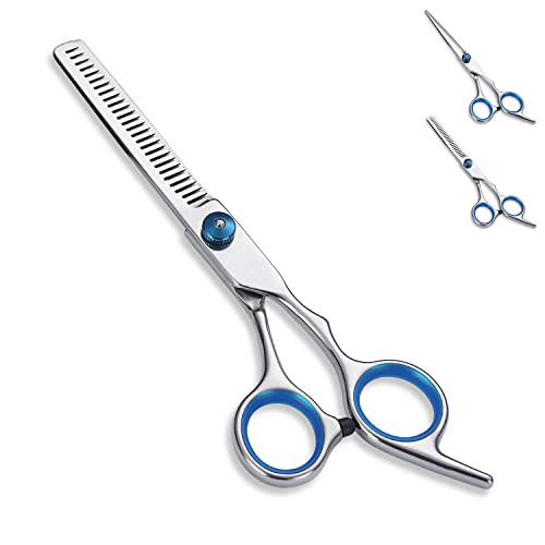 Kyraton Hair Thinning Scissors Cutting Teeth Shears, Thinning Shears For Hair Cutting, Professional Barber Hairdressing Texturizing Scissors, Premium Shears for Hair Cutting For Salon and Home.