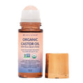 Organic Golden Castor Oil Roll-On with Rose Quartz - 1.7oz