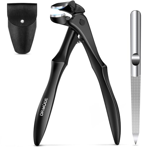 DRMODE Long Handled Toenail Clippers for Thick Nails - Seniors & Adults