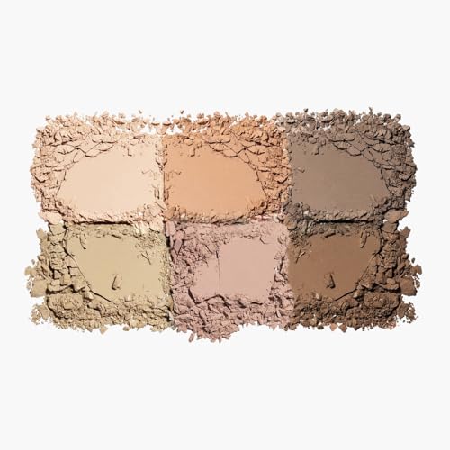 Boobeen 6-Color Nude Eyeshadow Palette - Matte & Shimmer