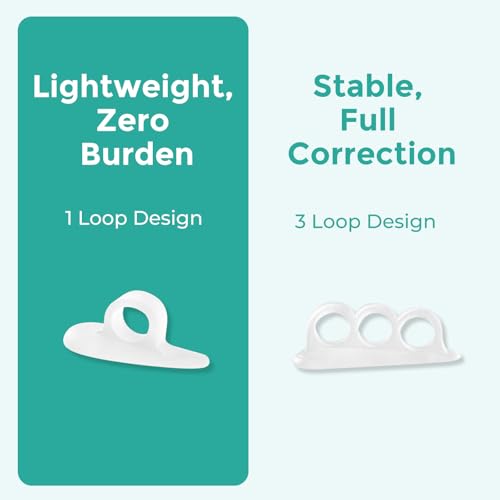 Welnove Hammer Toe Straightener Cushions - 8 Pcs Silicone Pads