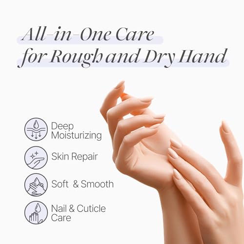 Koelf Rose Petal Satin Hand Mask (10 Pairs) - Moisturizing Repair Gloves