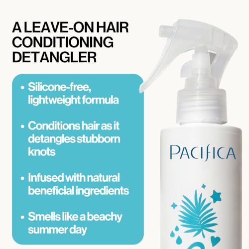 Pacifica Coconut Milk Detangler Spray – Leave-In Conditioner