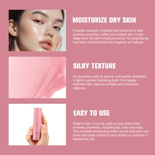 2Pcs Wrinkle Repair Moisturizing Multi Balm Stick, Anti-wrinkle Face Eye Body Hydrating Face Moisturizer, Balm Stick Skin Collagen Moisturizer for Dry Skin
