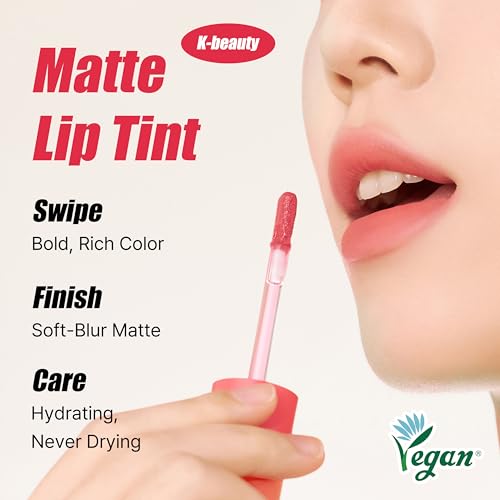 TOUCH IN SOL Vegan Again Blur Lip Tint #Fig Plum