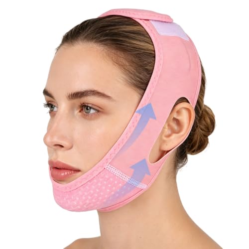 Penitue V Line Face Lifting Mask - Reusable Chinstrap for Double Chin Reduction
