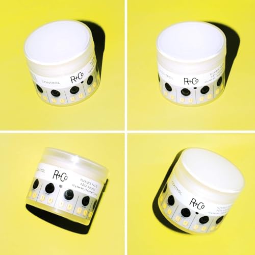 R+Co Control Flexible Paste | Strong Hold + Natural Finish | Vegan + Cruelty-Free | 2.2 Oz (Pack of 2)