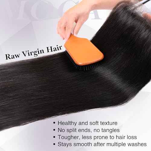 13x6 Frontal HD Lace Body Wave 18 Inch, SKINLIKE Lace Frontal Only,0.095mm Ultra-thin Invisible Real Swiss Lace RAW Virgin Human Hair Single Knot Pre-Plucked with Baby Hair