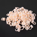 100pcs Silicone Adhesive Rings for Eyelash & Nail Art