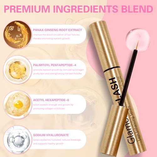Glamosoar Lash Growth Serum - Fuller, Longer, Stronger Lashes 4ml