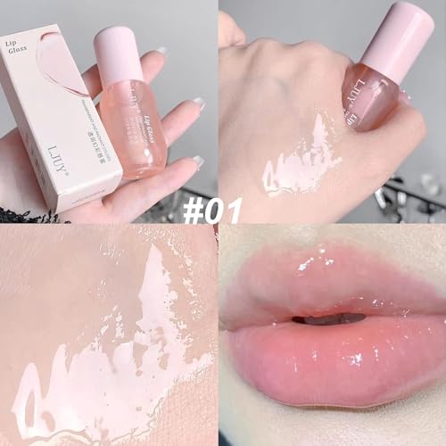 Dulele Hydrating Lip Gloss Oil Set - 3PC Tinted Lip Balm