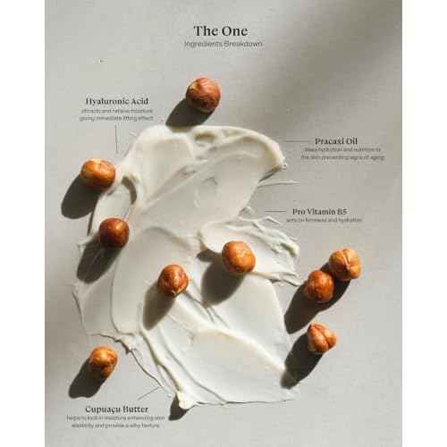 Gente Beauty The One Body Butter Intense Moisturizer with Cupua?u, Hyaluronic Acid & Pracaxi Oil for Deep Hydration & Smooth Skin? 8.4 fl oz