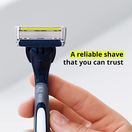 Dorco Pace 6 Plus - Six Blade Disposable Razors with Trimmer - Value Pack (9 Disposable Razors)