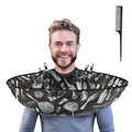 Adjustable Hair Cutting Cape with Comb | Waterproof Barber Apron
