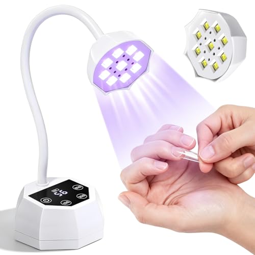 YSC Cordless 27W UV Nail Lamp with Smart Sensor & 4 Timers