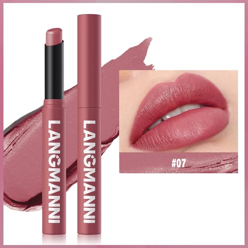 Matte Lipstick - Waterproof, Long-Lasting & Hydrating