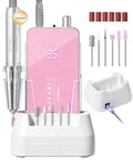 Makartt Professional Nail Drill - 35000 RPM E-File, Cordless & Quiet