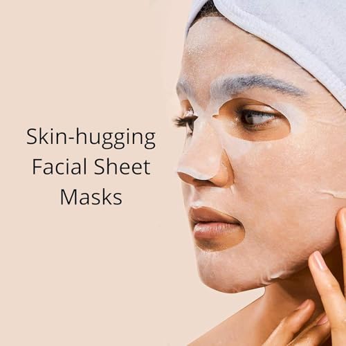 Rael Hydrating Facial Masks - Soothing & Deep Moisture Skin Care, Daily Use