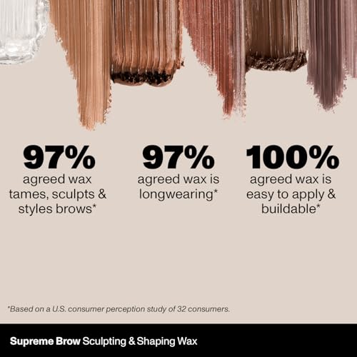 Morphe Supreme Brow Wax - Clear, Water-Resistant, 8-Hour Hold