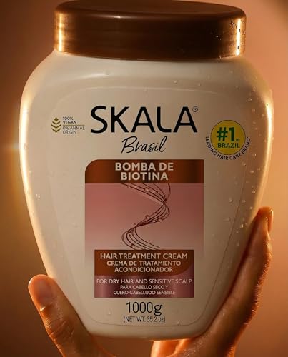 Skala Expert Biotin Bomb Hair Cream 1kg - Strengthens Damaged Hair